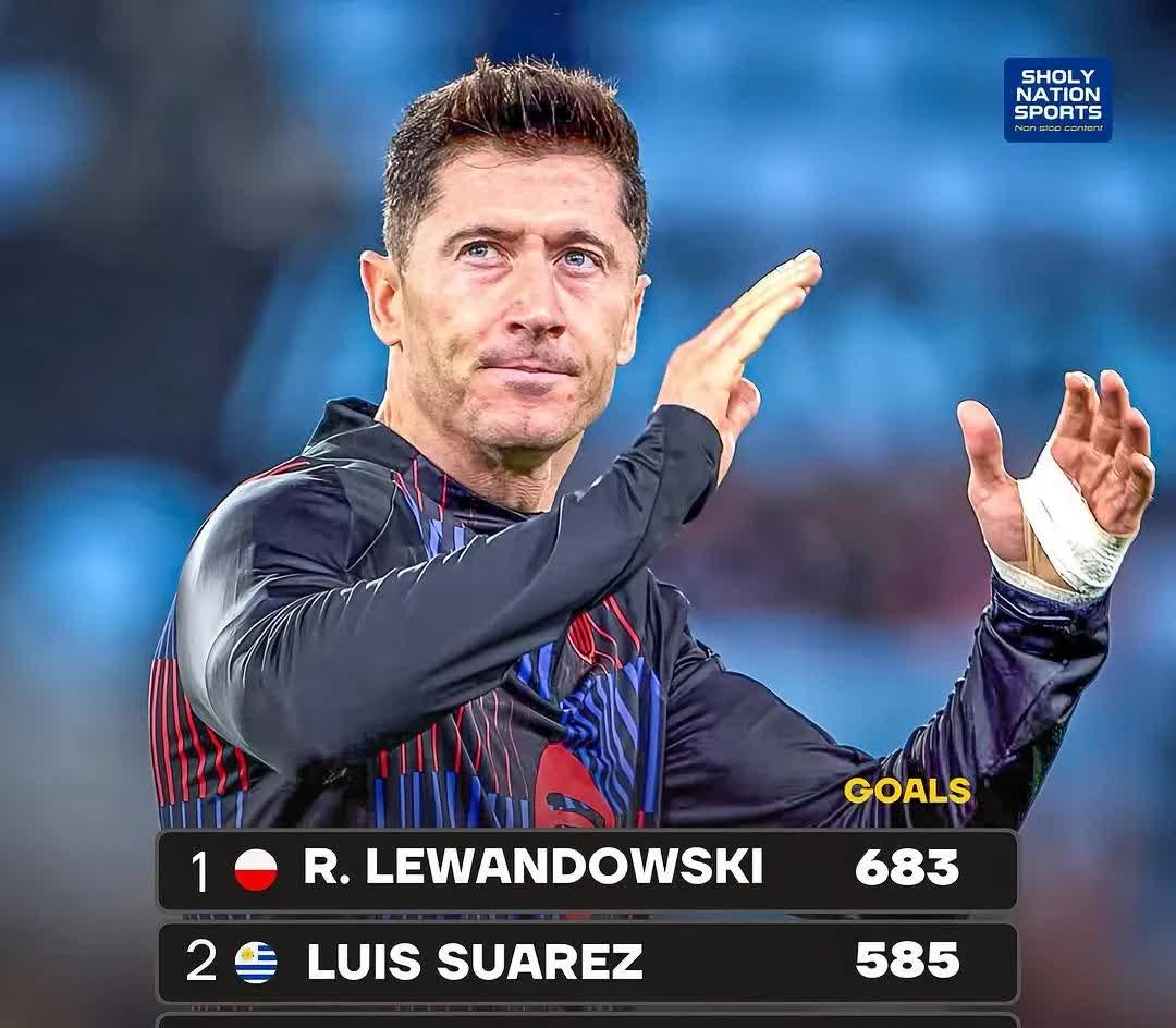 乐鱼体育官方入口-关于罗伯特-莱万多夫斯基连续70场破门，传奇继续的信息